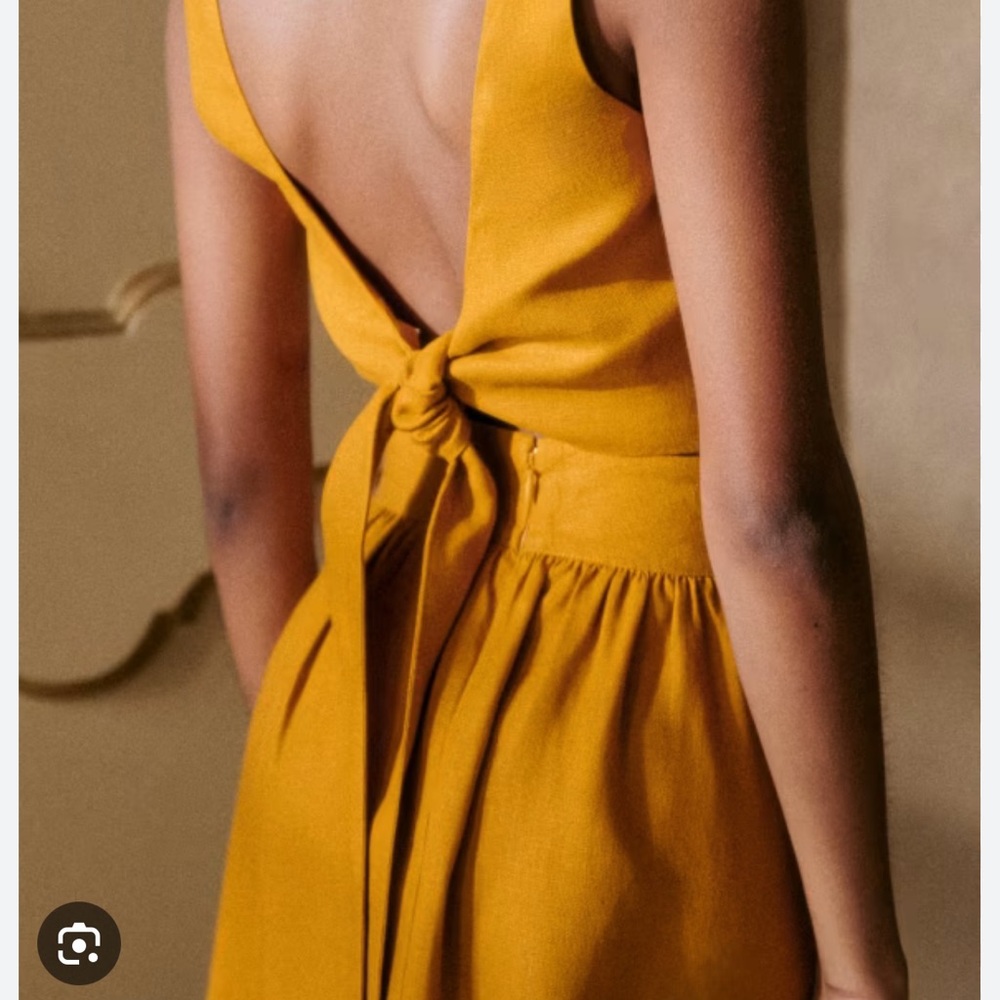 Sézane Ochre Claire Top